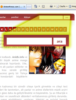 Anime4tress Arama Kutusu